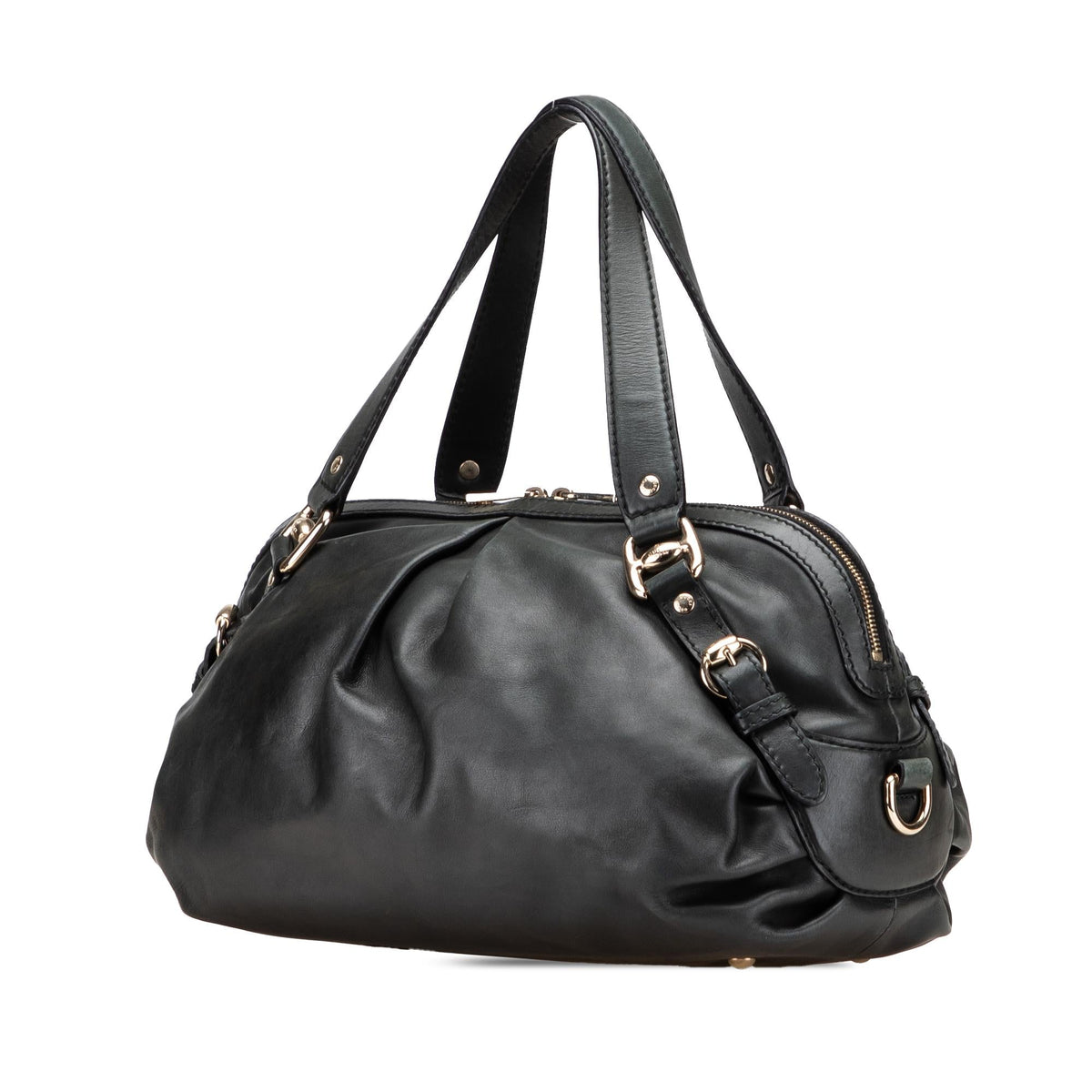 Gucci Leather Bridle Satchel