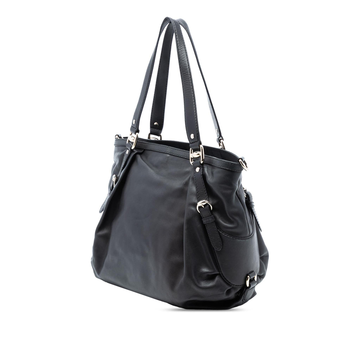 Gucci Leather Bridle Satchel