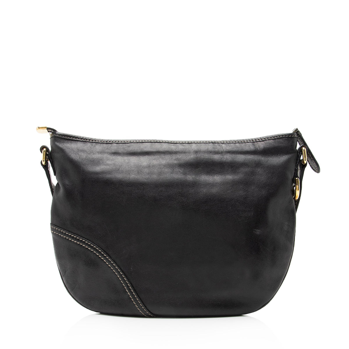 Gucci Leather Britt Messenger Bag (SHF-23050)