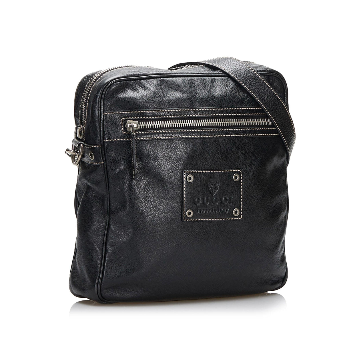 Gucci Leather Crossbody Bag (SHG-G8wPqc)