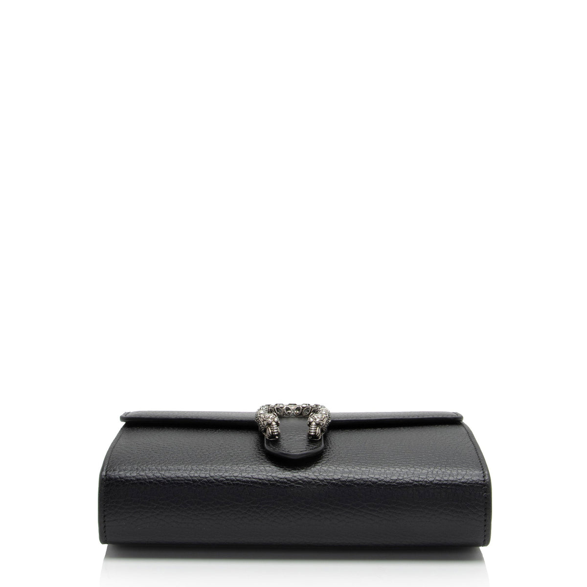 Gucci Leather Crystal Dionysus Chain Wallet (SHF-N4rGzu)