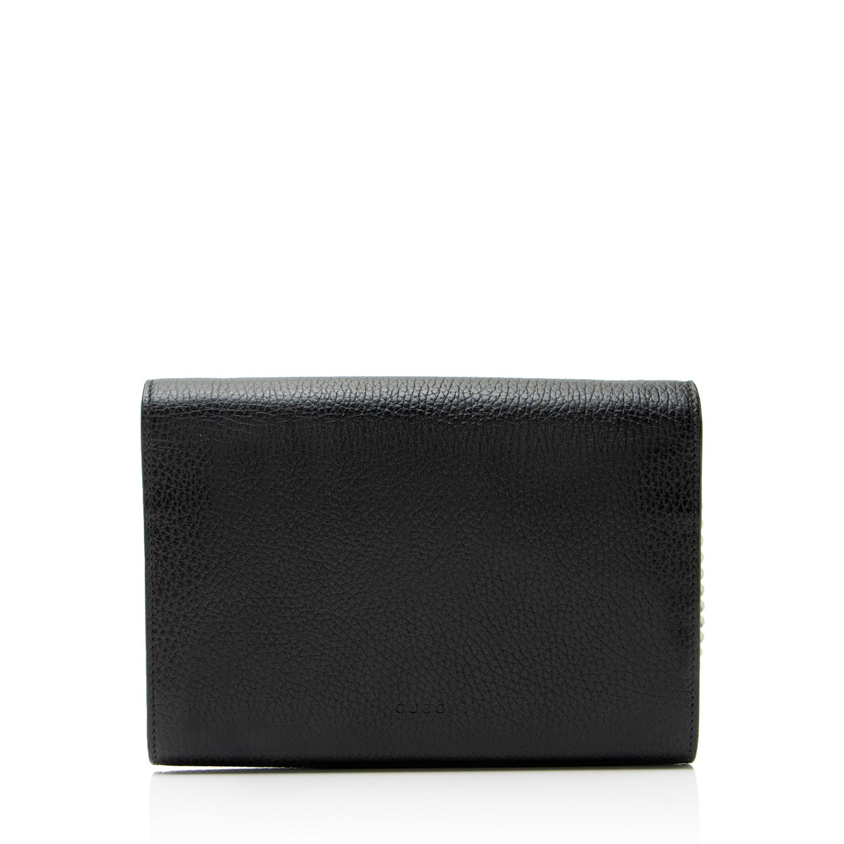 Gucci Leather Crystal Dionysus Chain Wallet