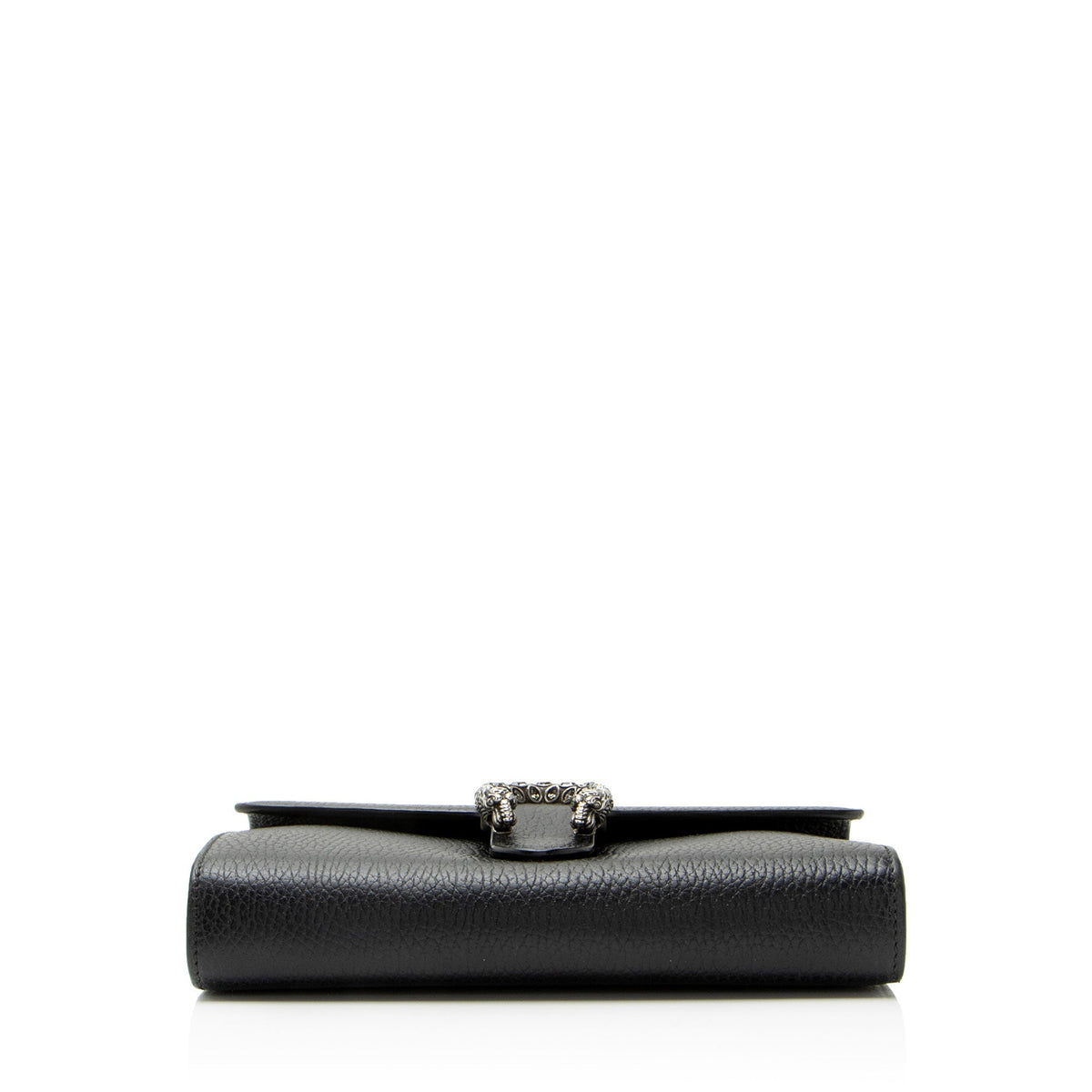 Gucci Leather Crystal Dionysus Chain Wallet