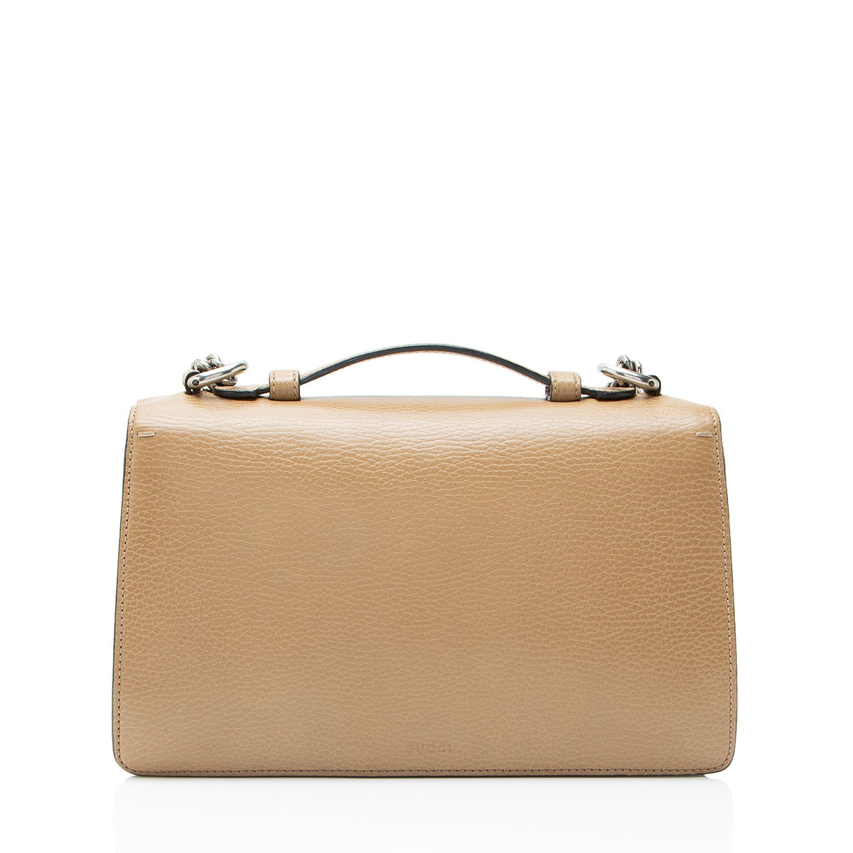 Gucci Leather Crystal Dionysus Small Top Handle
