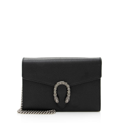 Gucci Leather Dionysus Chain Wallet (SHF-22511)