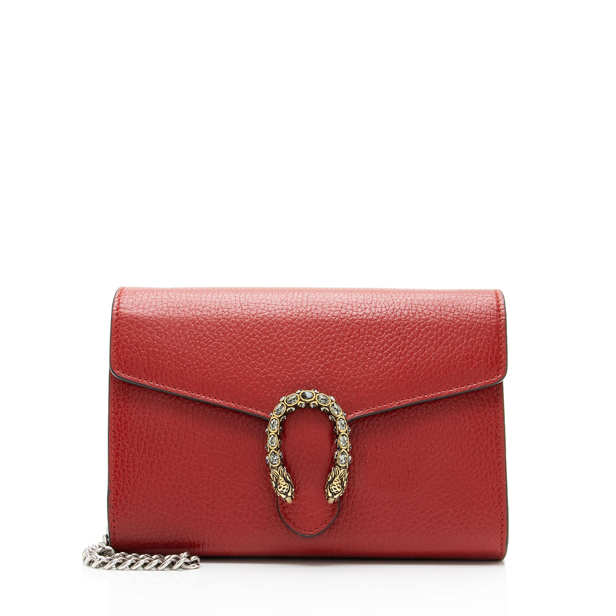 Gucci Leather Dionysus Chain Wallet (SHF-23049)
