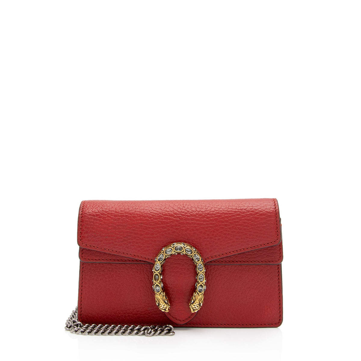 Gucci Leather Dionysus Super Mini Bag (SHF-dJCZBB)