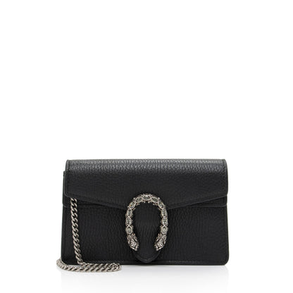 Gucci Leather Dionysus Super Mini Bag (SHF-vEOAxI)