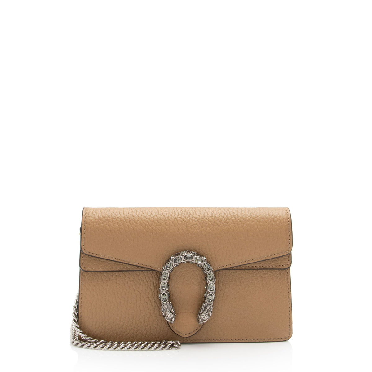 Gucci Leather Dionysus Super Mini Bag (SHF-B1JkXs)