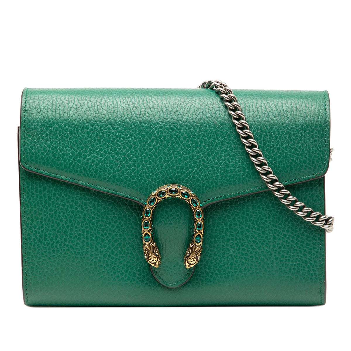 Gucci Leather Dionysus Wallet on Chain