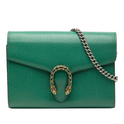 Gucci Leather Dionysus Wallet on Chain