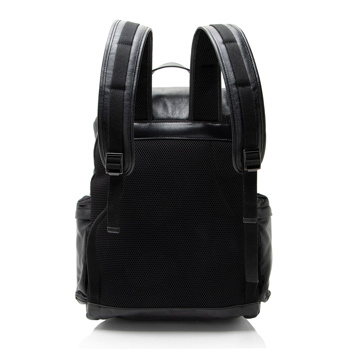 Gucci Leather Double G Backpack