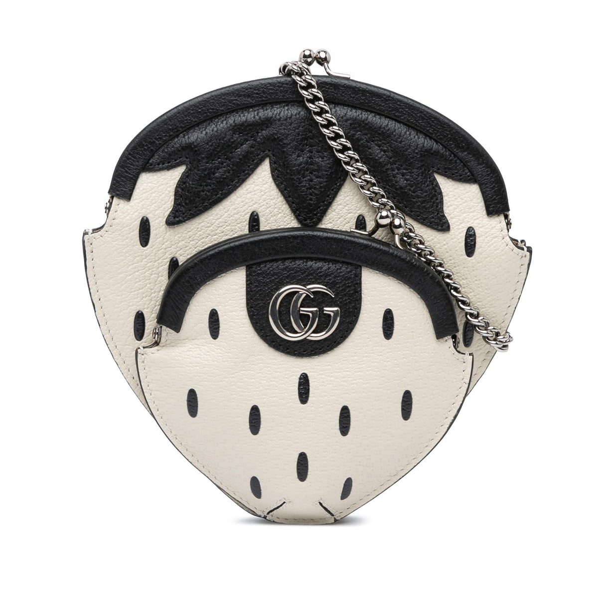 Gucci Leather Fruittini Strawberry Crossbody