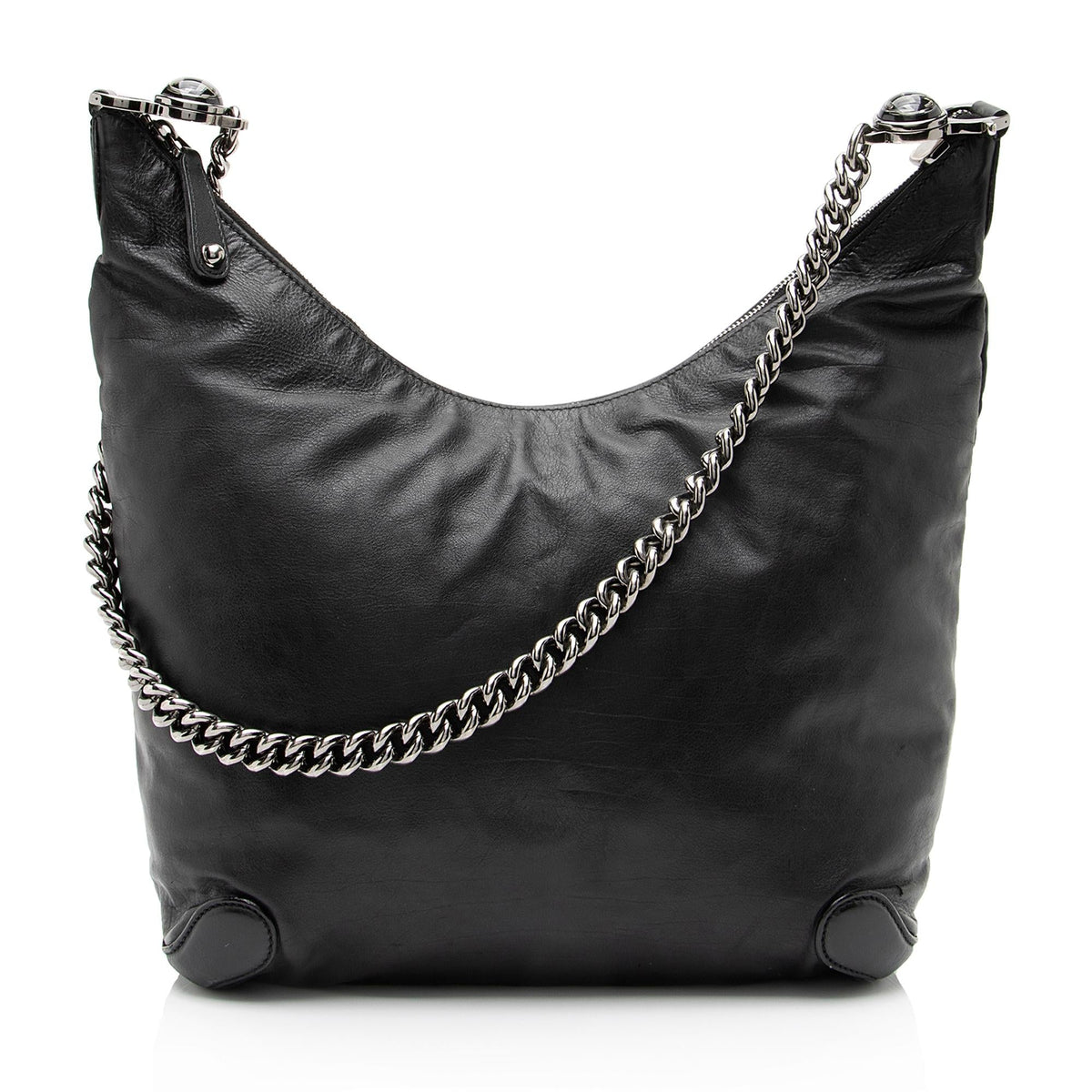Gucci Leather Galaxy Medium Chain Hobo (SHF-23368)