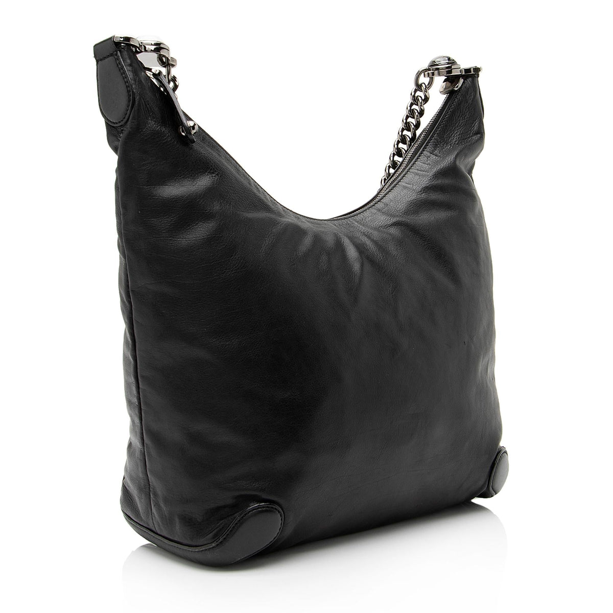 Gucci Leather Galaxy Medium Chain Hobo (SHF-23368)