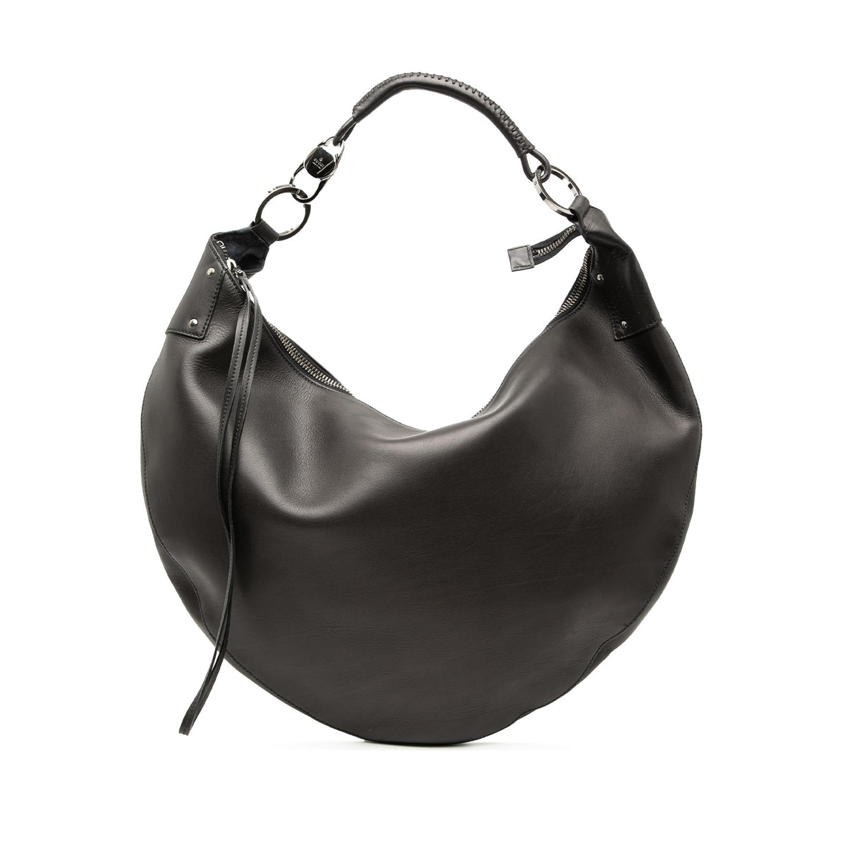Gucci Leather Half Moon Hobo