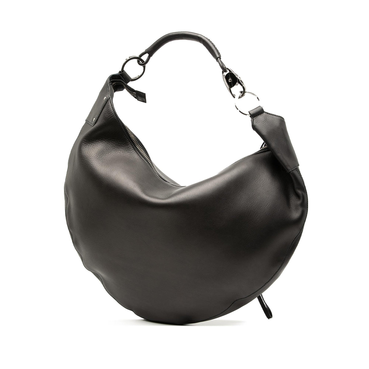 Gucci Leather Half Moon Hobo