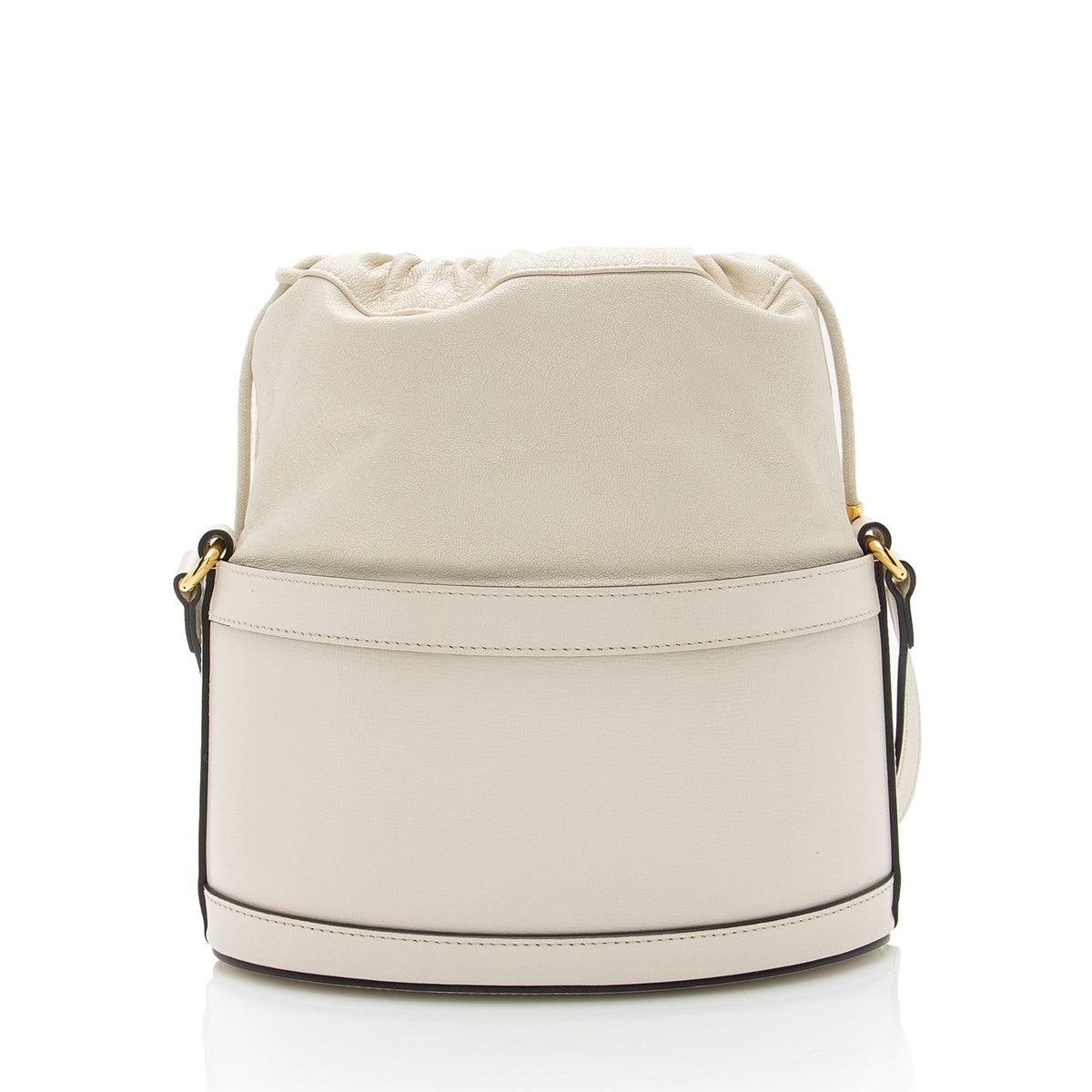 Gucci Leather Horsebit 1955 Drawstring Bucket Bag