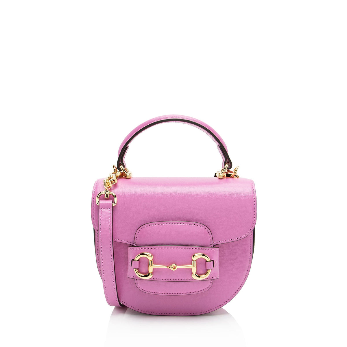 Gucci Leather Horsebit 1955 Mini Top Handle