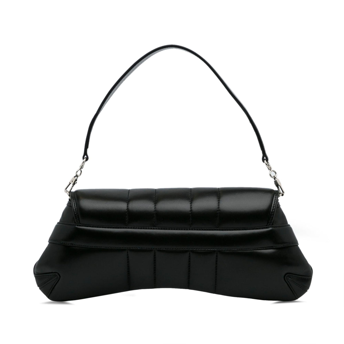 Gucci Leather Horsebit Chain Satchel (SHG-RhaWYN)