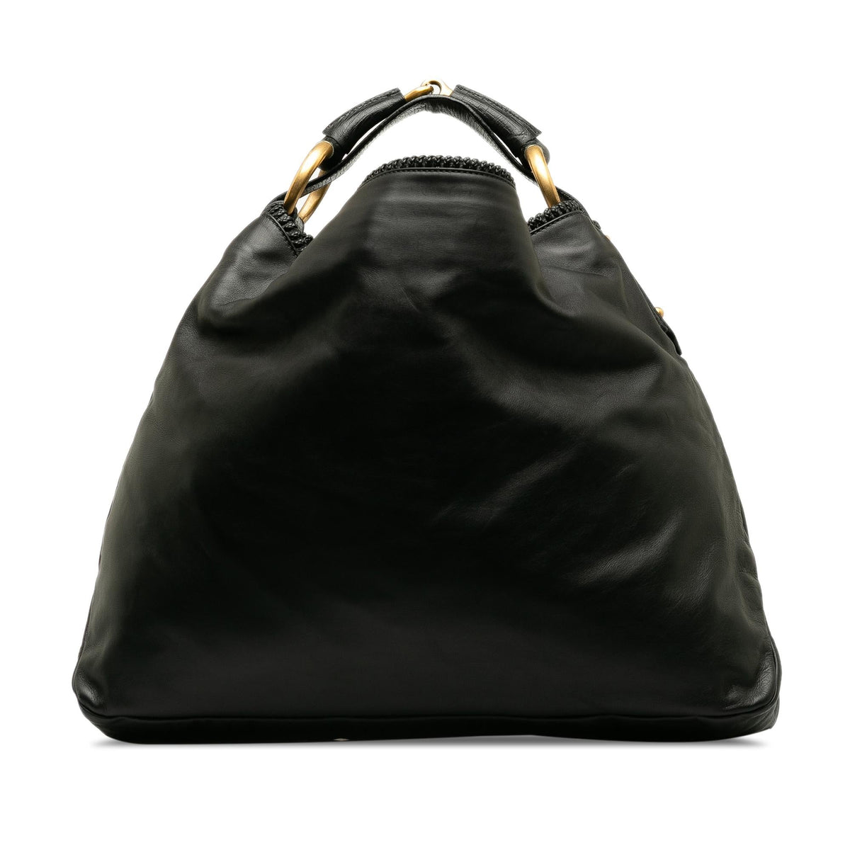 Gucci Leather Horsebit Hobo (SHG-RQo3jb)