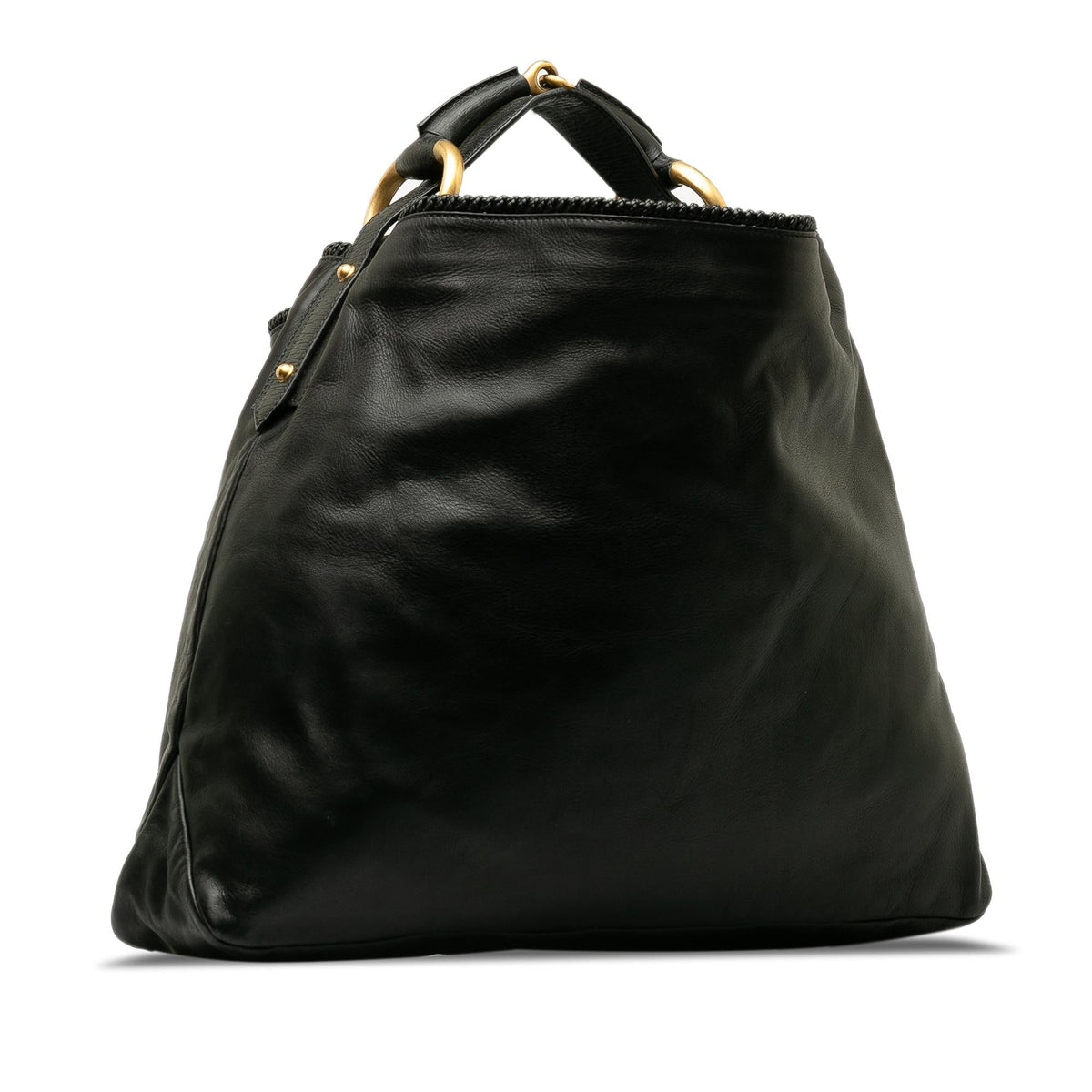 Gucci Leather Horsebit Hobo (SHG-RQo3jb)