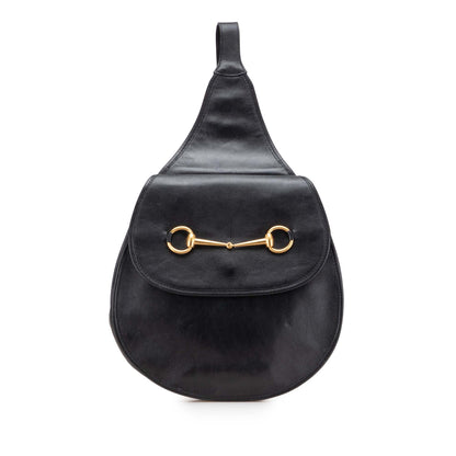 Gucci Leather Horsebit Sling Bag