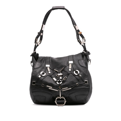 Gucci Leather Horsebit Techno Satchel