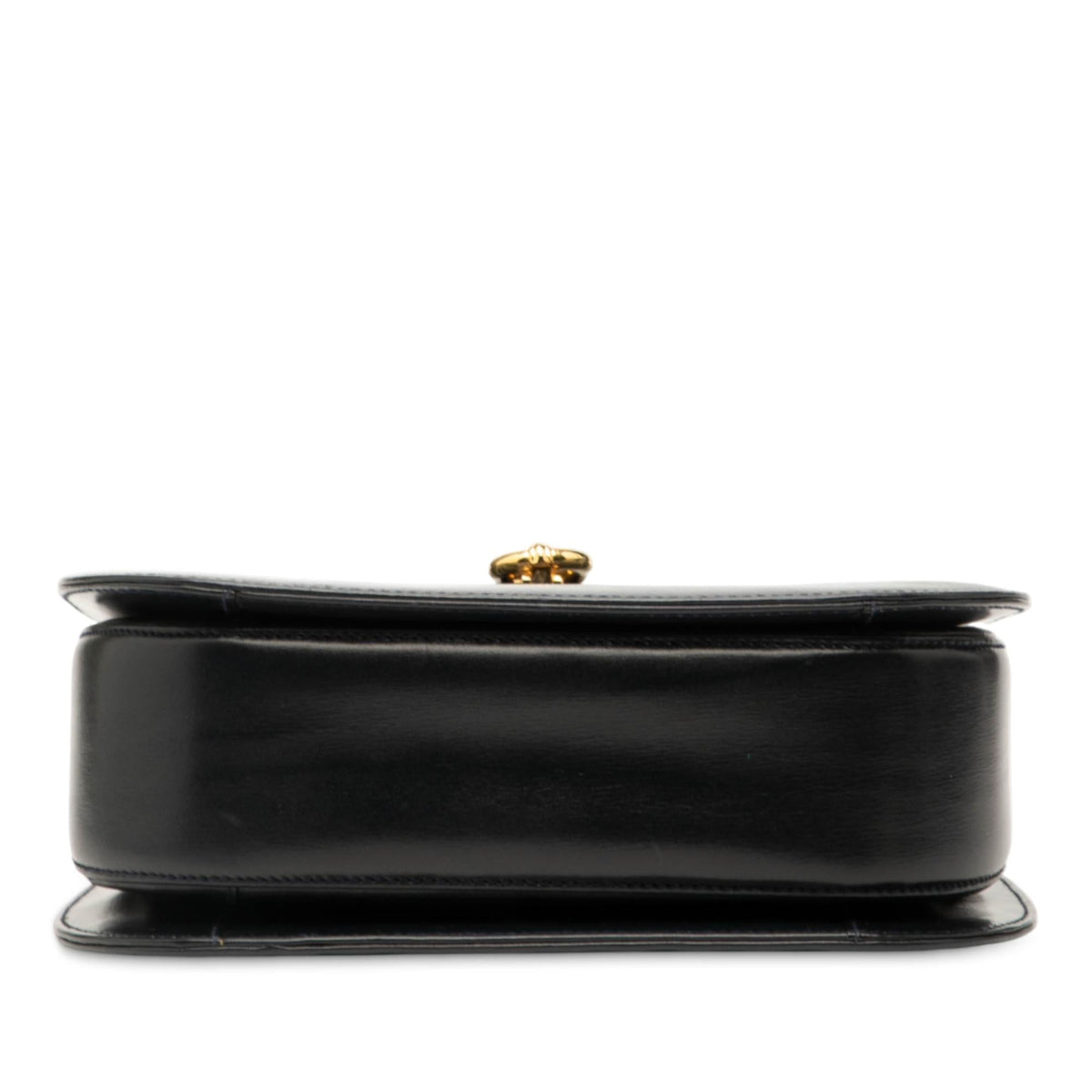 Gucci Leather Horsebit Top Handle Bag