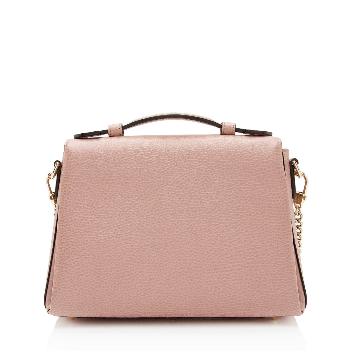 Gucci Leather Interlocking G Small Top Handle (SHF-WEVYEv)