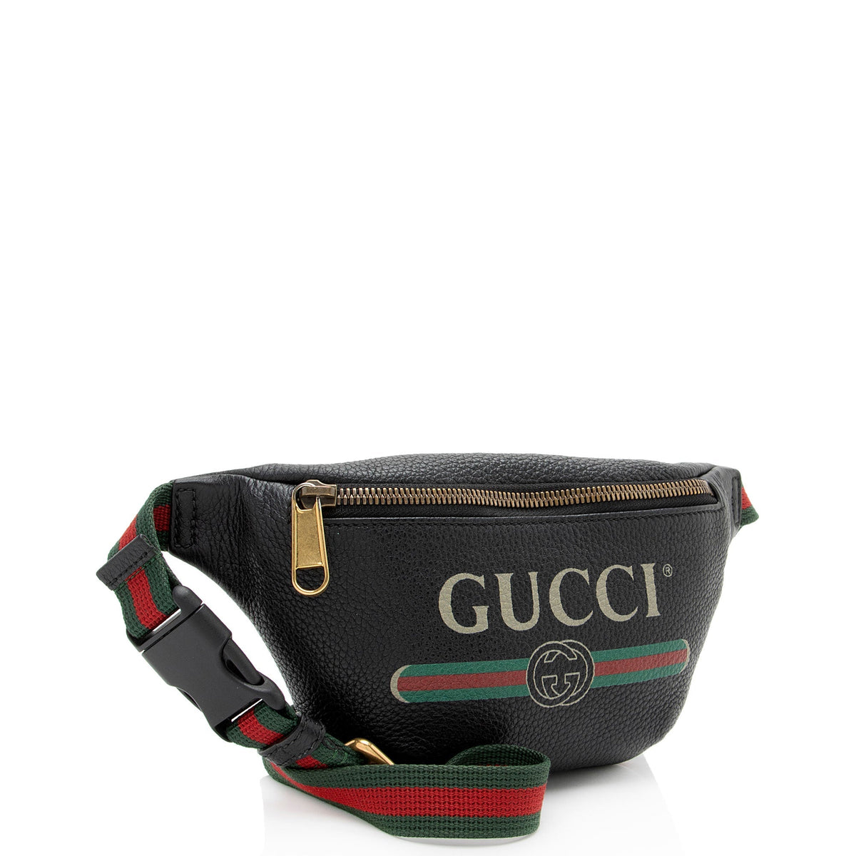 Gucci Leather Logo Belt Bag