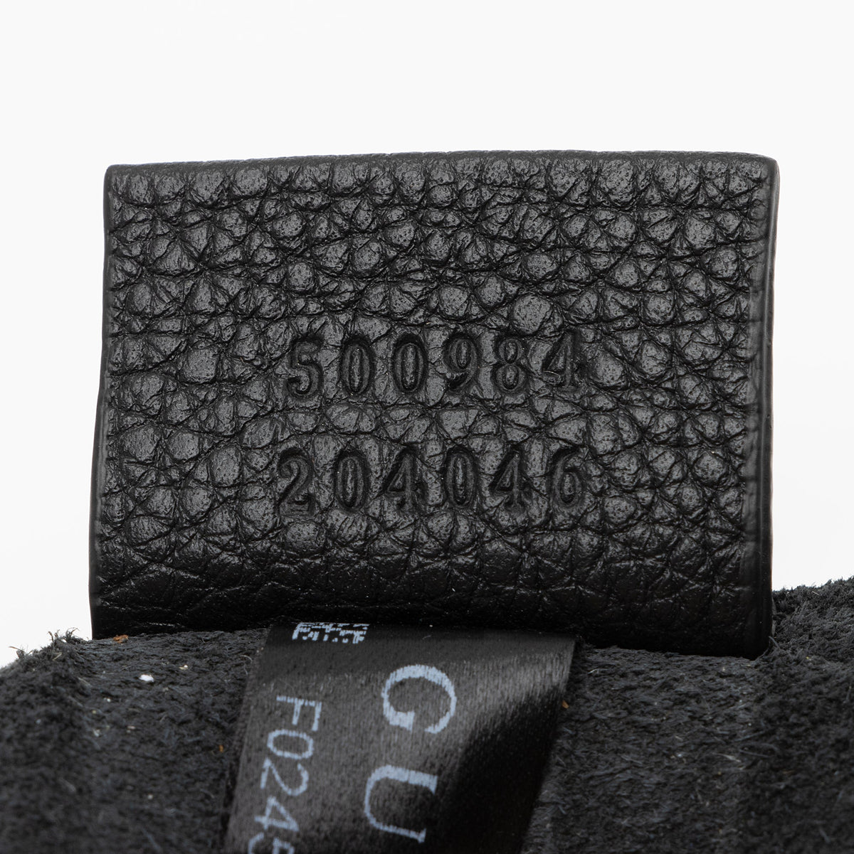 Gucci Leather Logo Zip Large Pouch (SHF-YffhN8)