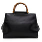Gucci Leather Nymphaea Top Handle Medium Satchel (SHF-21345)