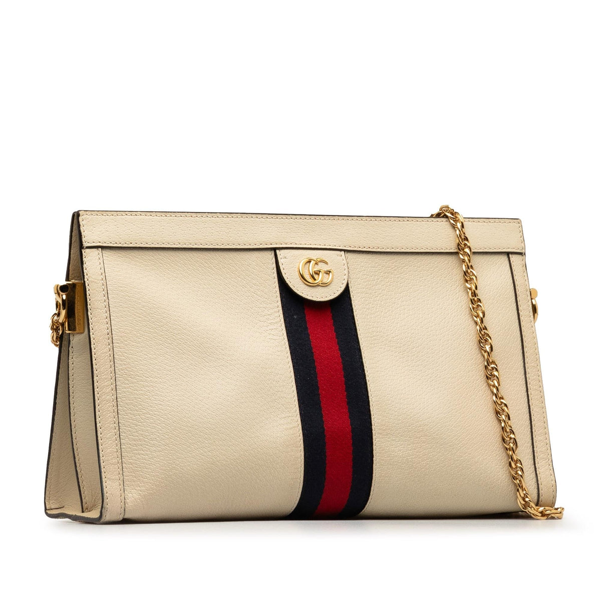 Gucci Leather Ophidia Chain Crossbody