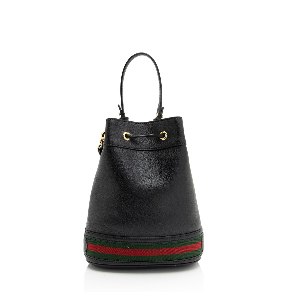 Gucci Leather Ophidia Small Bucket Bag (SHF-xMZSzx)