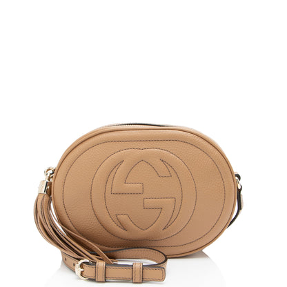 Gucci Leather Oval Soho Disco Bag