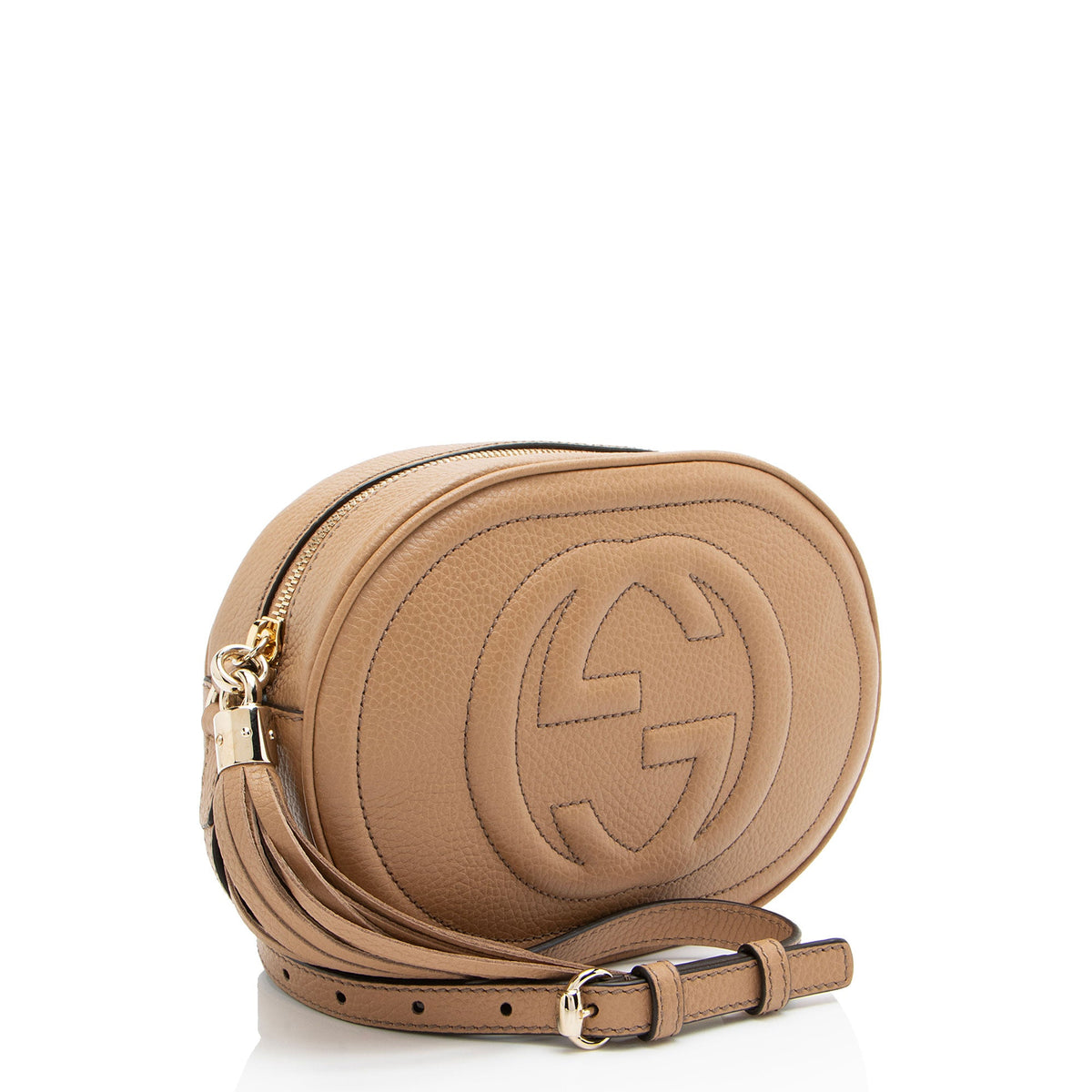 Gucci Leather Oval Soho Disco Bag
