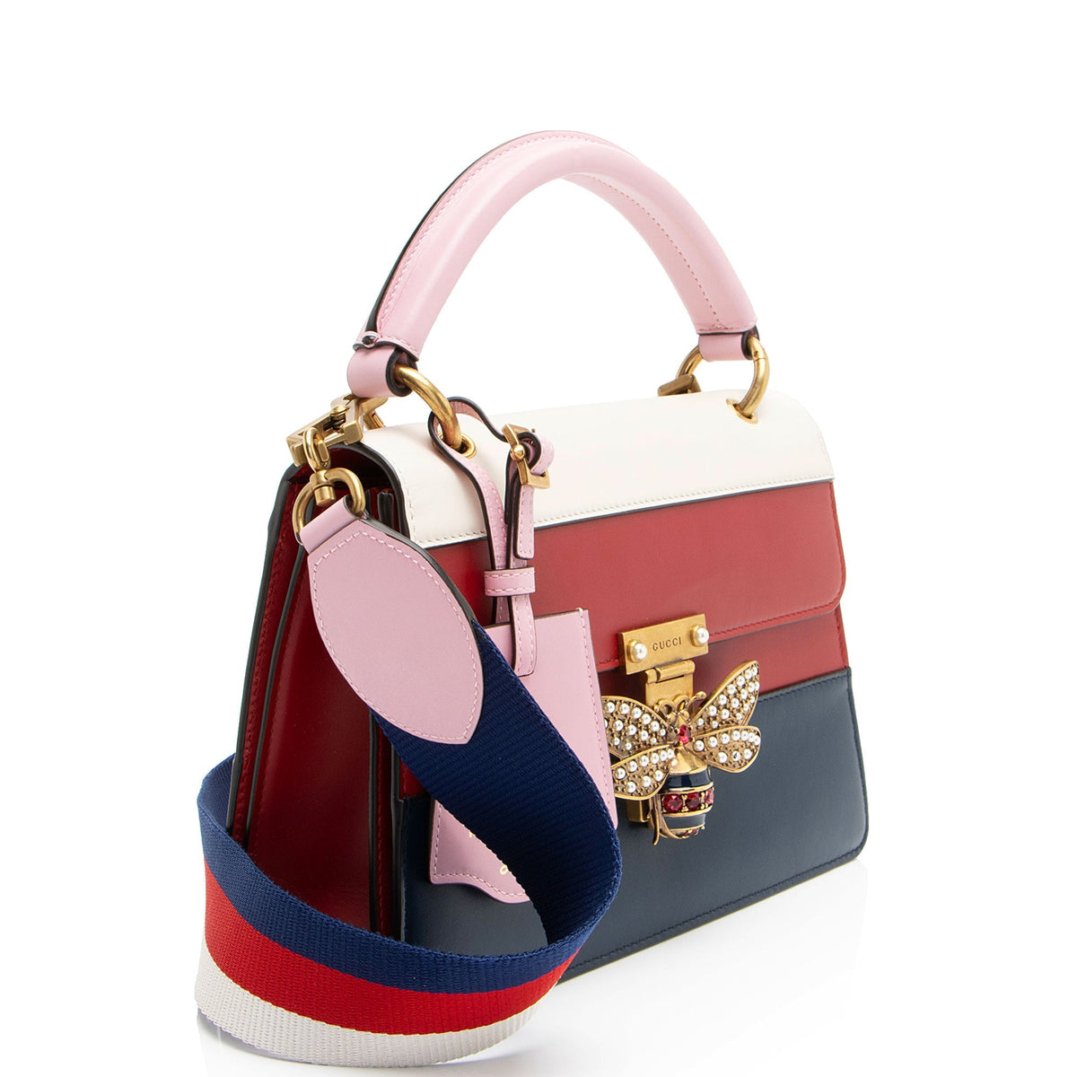 Gucci Leather Queen Margaret Top Handle