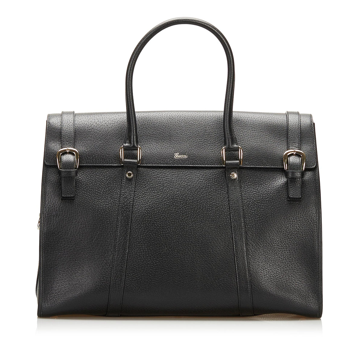 Gucci Leather Satchel (SHG-35940)