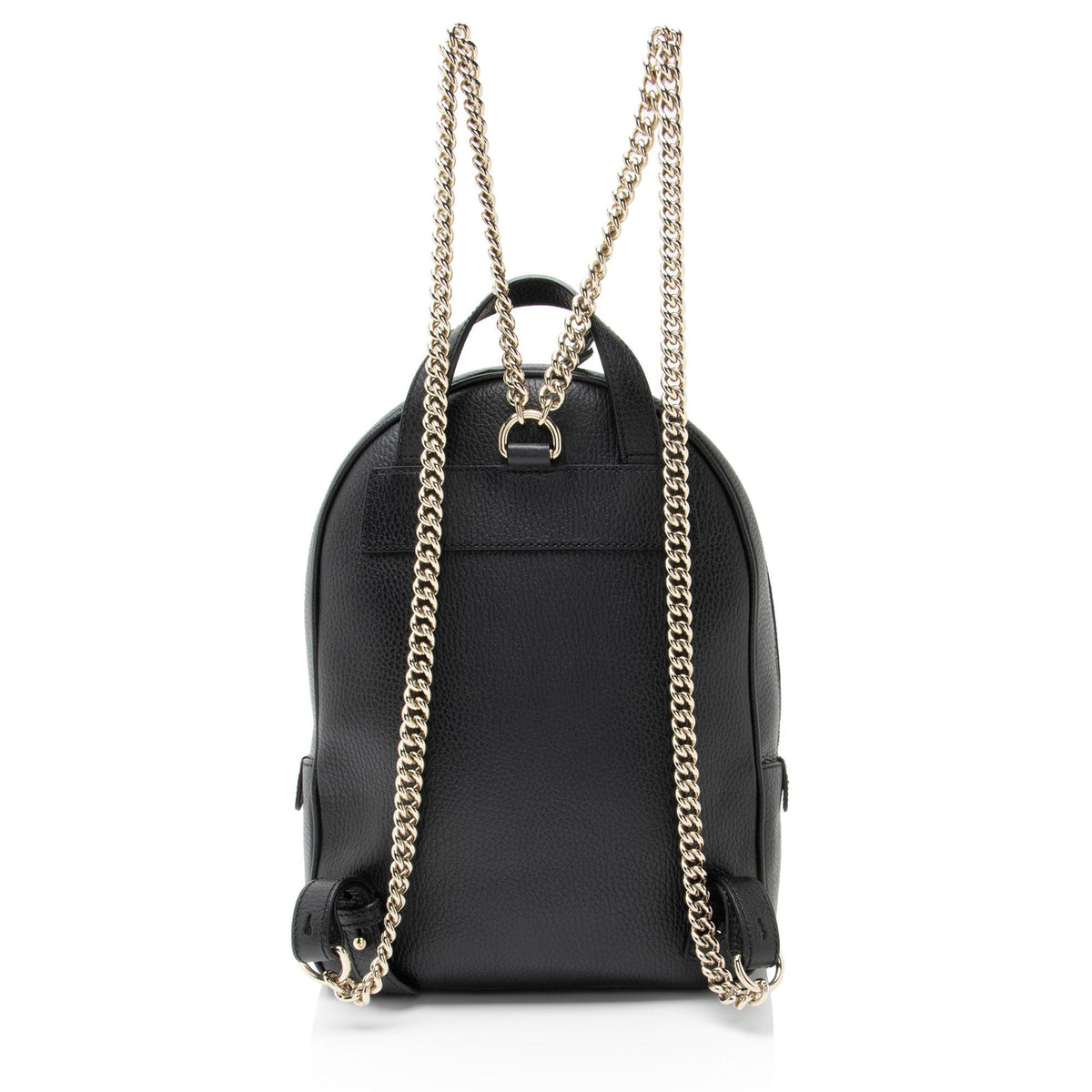 Gucci Leather Soho Chain Backpack