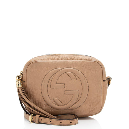 Gucci Leather Soho Disco Bag - FINAL SALE (SHF-lzj3mO)