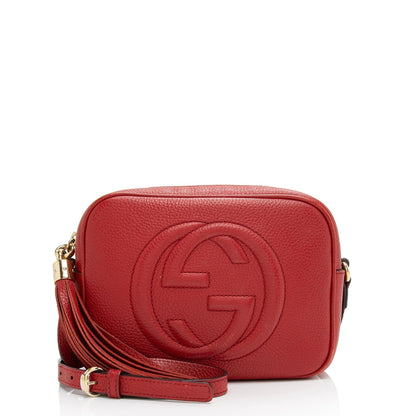 Gucci Leather Soho Disco Bag (SHF-k2rch0)