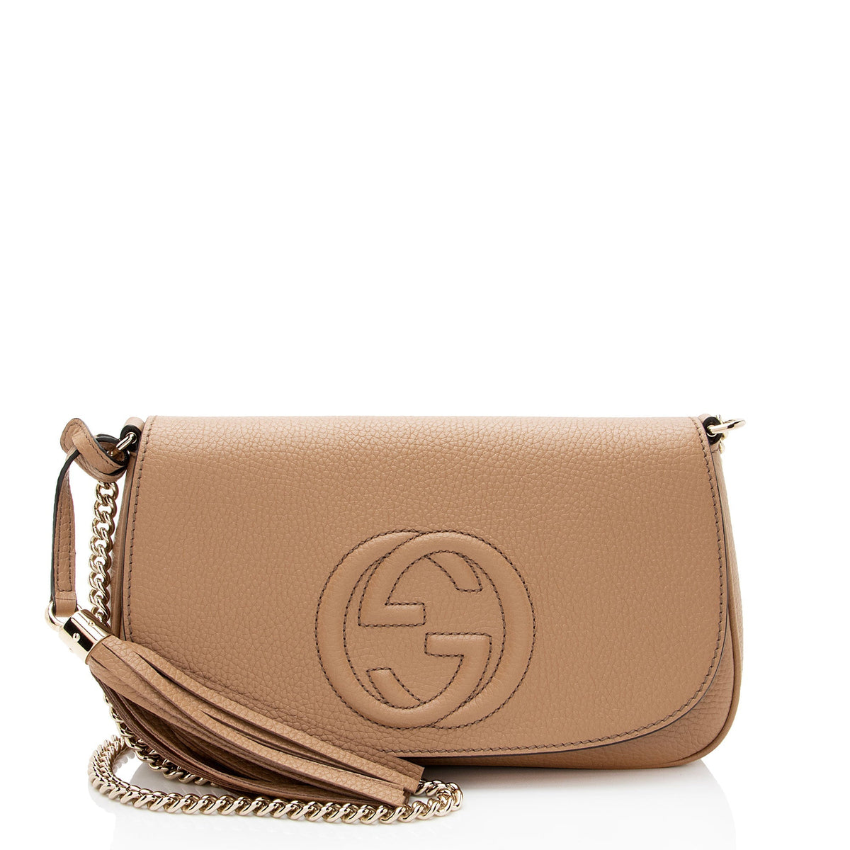 Gucci Leather Soho Medium Flap Bag