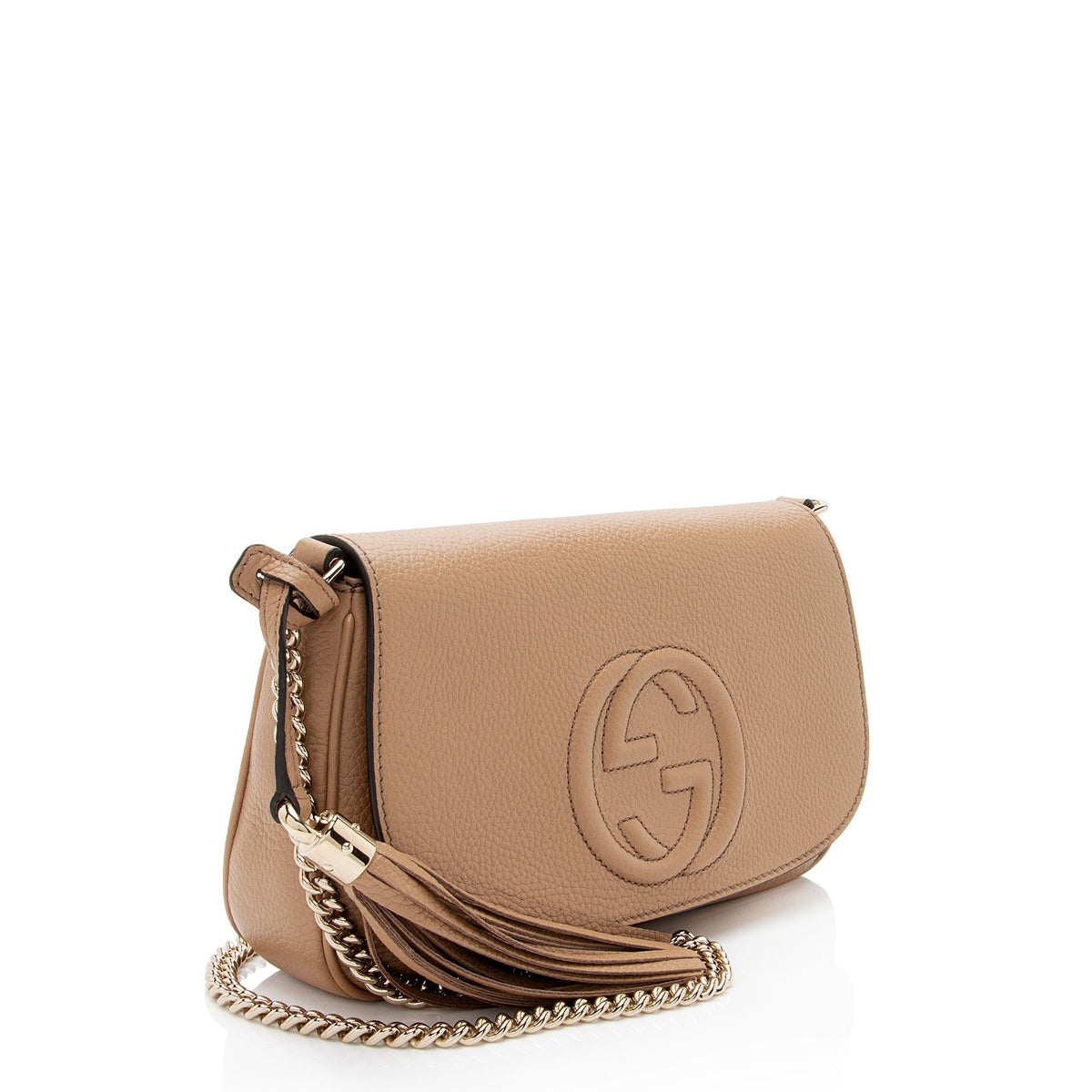 Gucci Leather Soho Medium Flap Bag