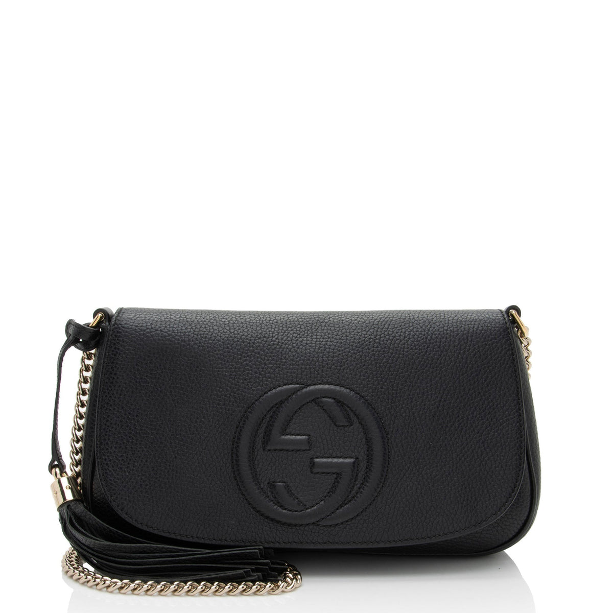 Gucci Leather Soho Medium Flap Bag