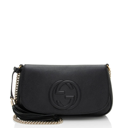 Gucci Leather Soho Medium Flap Bag
