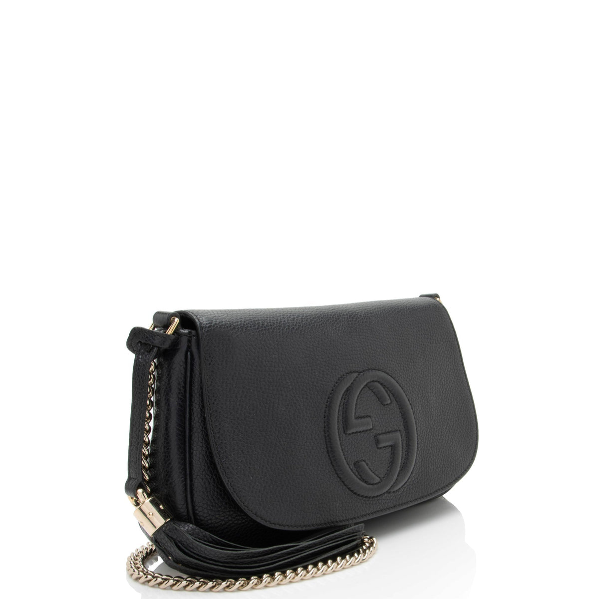 Gucci Leather Soho Medium Flap Bag