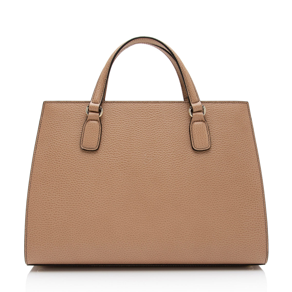 Gucci Leather Soho Medium Top Handle Satchel (SHF-auIjxm)
