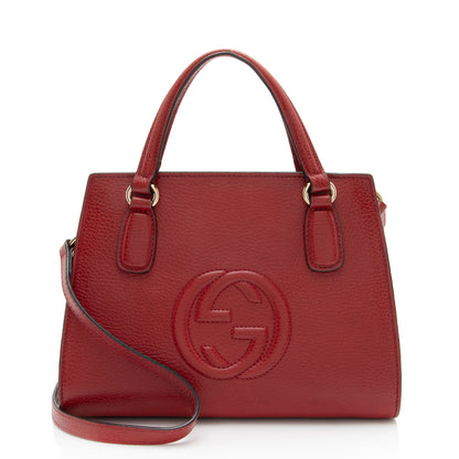 Gucci Leather Soho Small Satchel
