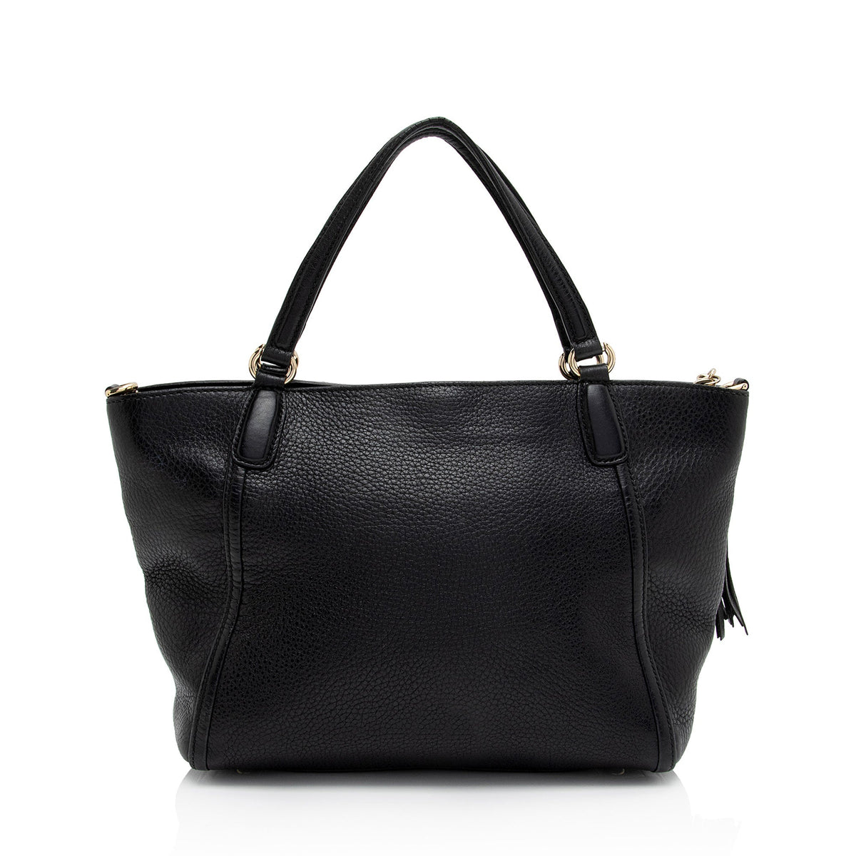 Gucci Leather Soho Top Handle (SHF-LCyvXT)